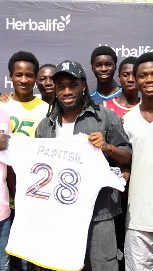 With LA Galaxy star Joe Paintsil, were fueling global communities—from supporting his performance at the professional level to empowering young athletes through his JP Academy in Ghana with nutrition, training, and mentorship to succeed in sport and in life.